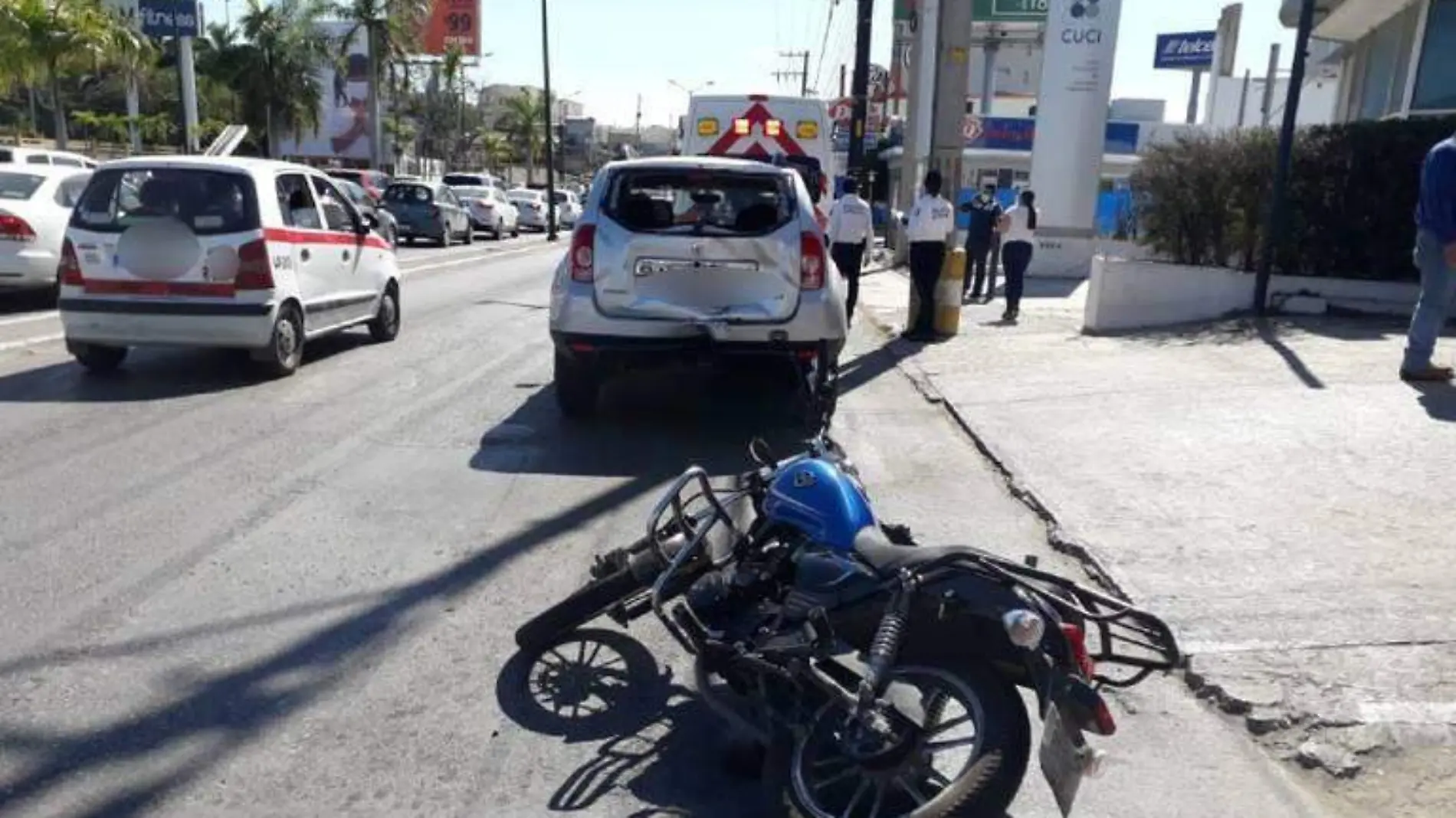 Motociclistas los más involucrados en accidentes viales 